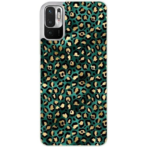 Coque Pour Redmi Note 10 5g Leopard Vert