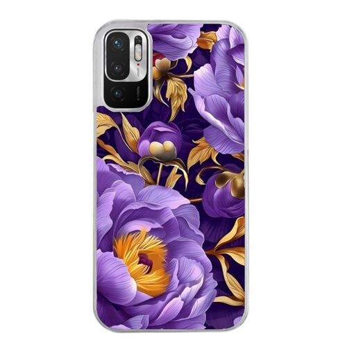 Coque Pour Redmi Note 10 5g Fleur Violette