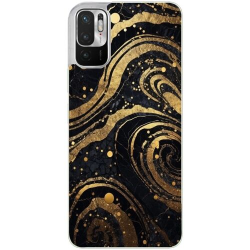 Coque Pour Redmi Note 10 5g Marbre Noir