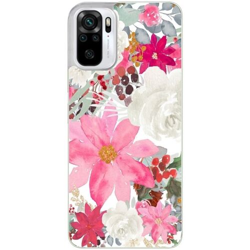 Coque Pour Redmi Note 11 4g Et 11s Fleur Rose