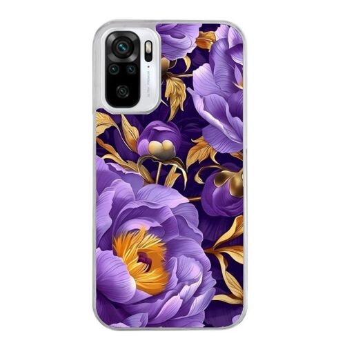 Coque Pour Redmi Note 10 Pro Fleur Violette
