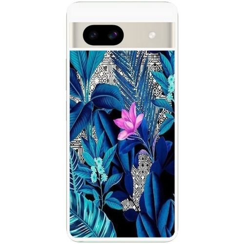 Coque Pour Pixel 6a Tropical Fleur Rose Exotique