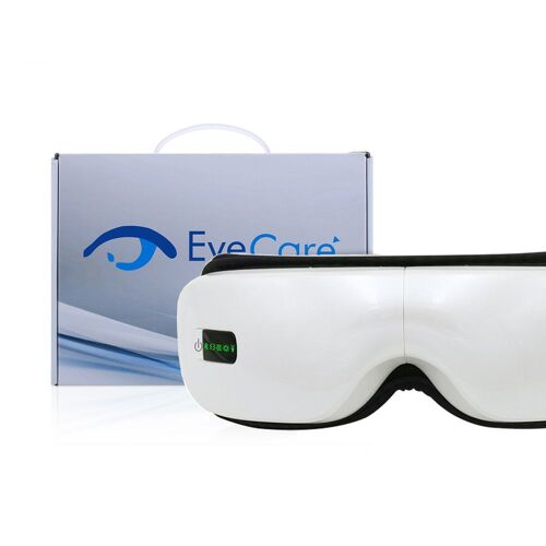 Blanc Avec Boîte - Appareil De Massage Électrique Intelligent Pour Les Yeux, Vibration, Bluetooth, Chaleur, Air Comprimé, Soin Des Yeux, Soulage La Fatigue, Compresse Chaude, Lunettes