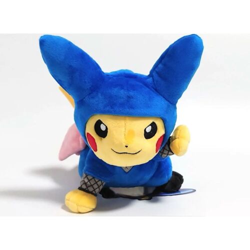 Pokemon Ninja Pikachu Plush -  9.3 In - Pokemon Center Tokyo Dx Le - 2019