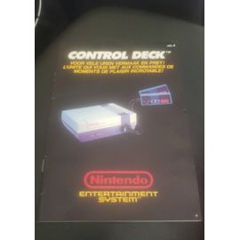 Notice Nintendo Nes De La Console Jeu Control Deck