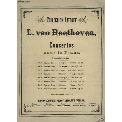 Concertos Pour Le Piano N°5 : Fantaisie Op.73 : Concert 5 Pour Piano.