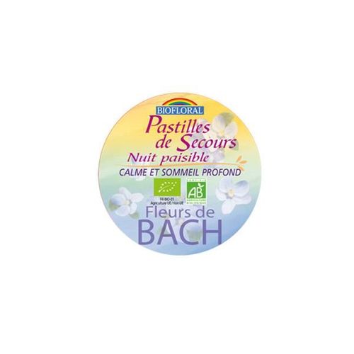 Pastilles De Secours Nuit Paisible Bio Format Familial 50 G 