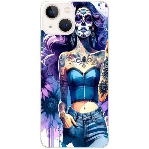 Coque Pour Iphone 15 Calavera Tatoo