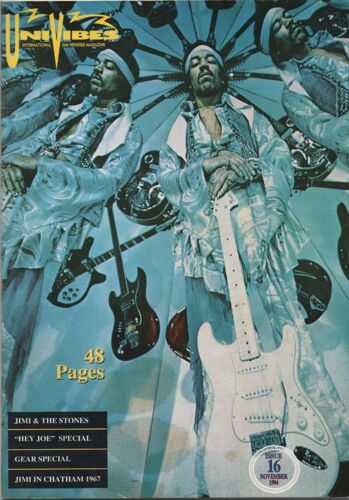 Univibes N°16 : International Jimi Hendrix Magazine ( En Anglais )