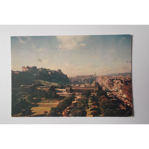 Carte Postale Château D'edinburgh Ecosse
