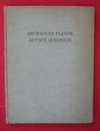 Archaische Plastik Auf Der Akropolis