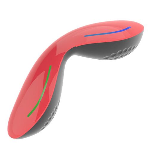 Rouge - Massage À Vibrations Usb Portable Pour Les Yeux, Dispositif De Massage Pour Enlever La Poche Oculaire, Protection Nerveuse Lente, Compresse Chaude