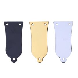 1set 3 Trous Cloche En Métal Style Truss Rod Housse Pour Guitare Électrique Basse Remplacement Pièces Avec 2pcs Vis