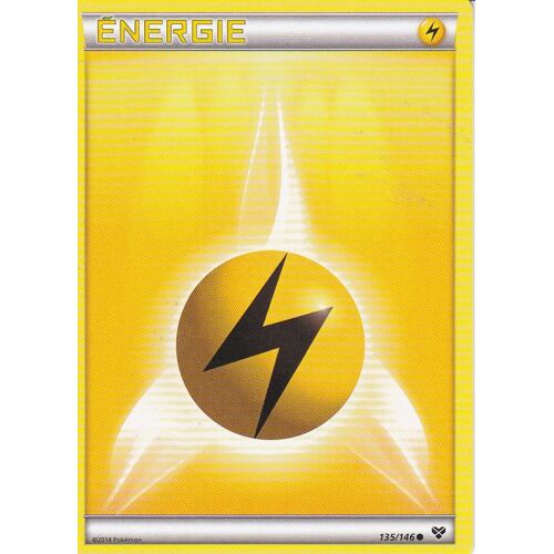 Carte Pokemon - Energie Electrique - 135/146 - Edition X Et Y -