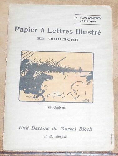 Papier À Lettres Illustré En Couleurs Les Ombres