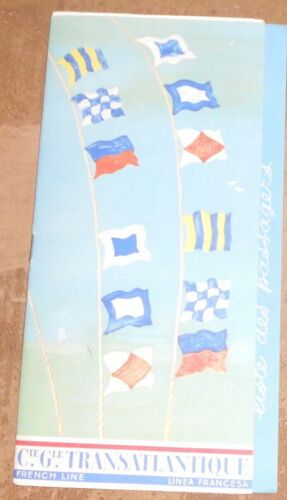 Liste De Passagers Sur Le Paquebot « Liberté »Le Mercredi 27 Décembre 1950 Sur La Ligne Le Havre - Southampton -New-York