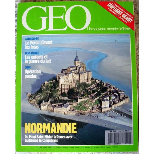 Géo N° 102, Normandie