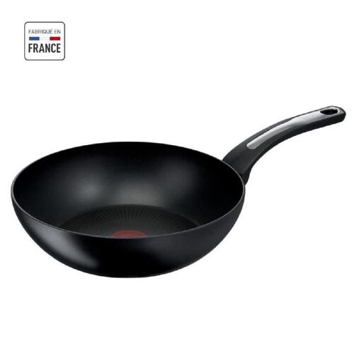 TEFAL POELE WOK 28 CM, INDUCTION, REVETEMENT ANTIADHÉSIF, FABRIQUÉ EN FRANCE, SELECTION G2841932