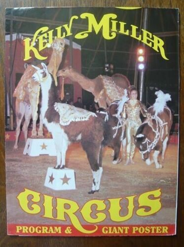 Programme Et Poster Géant De Cirque Kelly Miller Circus 2001