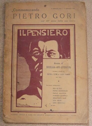 Commemorando Pietro Gori