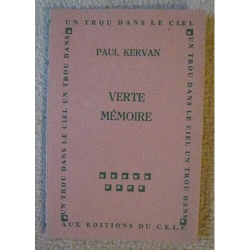 Verte Mémoire