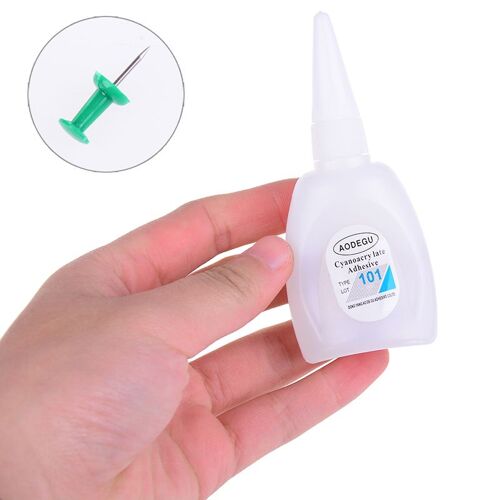 Colle Super Cyanoacrylate 30g, adh¿¿sif instantan¿¿ ¿¿ forte adh¿¿rence, r¿¿paration rapide 101, s¿¿chage instantan¿¿
