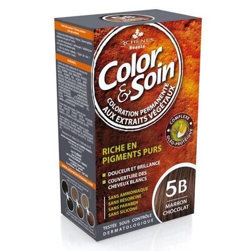 Color Et Soin 5g - Châtain Clair Doré Les Trois Chênes Les 3 Chênes 