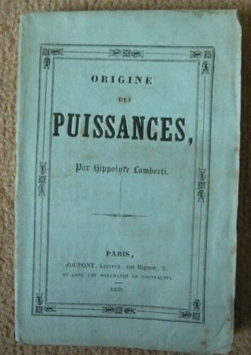 Origine Des Puissances