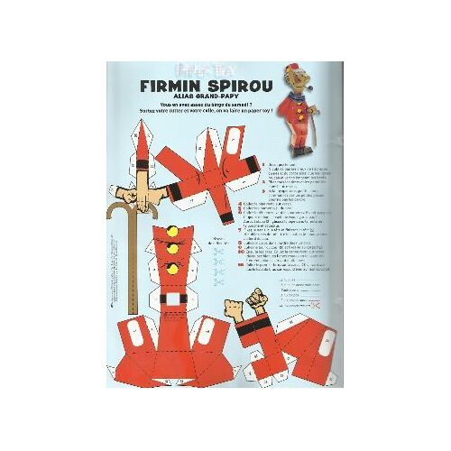Papertoy De Firmin (Papy Petit Spirou)