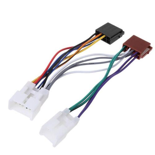 Connecteur de câblage d'adaptateur automatique, autoradio, SFP, ISO, Toyota Keepoma, Tundra, Solara, Sicannelle, VAN Prius