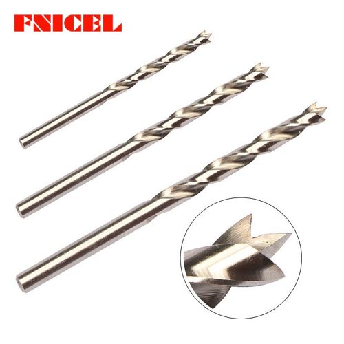 Perceuse à trois poinçons, localisateur de trous à Tenon, foret à Triple poinçon, foret tranchant pour le travail du bois, scie à trous, ouvreur de trous pour le travail du bois, outils de bricolage