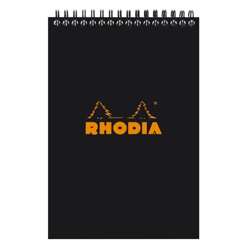 Clairefontaine  Lot De 3 Blocs Ri Classic Black 14,8x21cm 5x5 80f Microperforées 80g