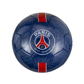 5 - Ballon De Football - Paris Saint Germain - Taille 5 - Polyester - Officiel - Bleu