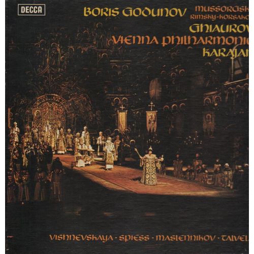Boris Godunov, Ghiaurov, Vienna Philharmonic, Karajan
