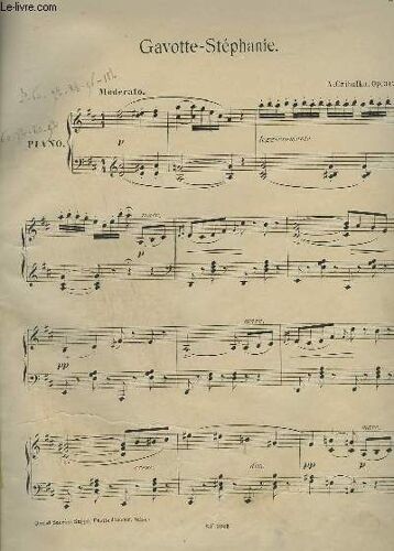 Gavotte-Stephanie - Pour Piano.