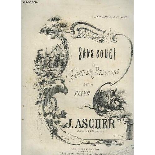 Sans Souci - Galop De Bravoure Pour Piano.