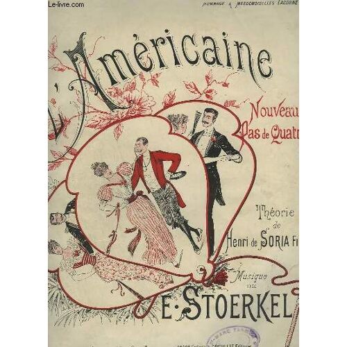 L'americaine - Nouveau Pas De Quatre Pour Piano.