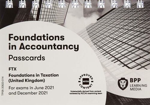 Fia Foundations In Taxation Ftx Fa2020