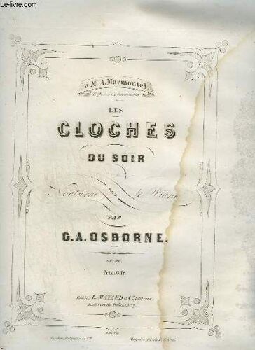 Les Cloches Du Soir - Nocturne Pour Le Piano Op.96.
