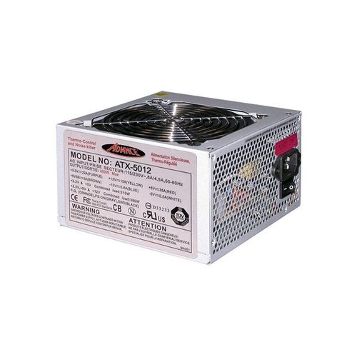 Alimentation 480W Advance ATX-5012 4 x SATA Ventilateur 12 cm