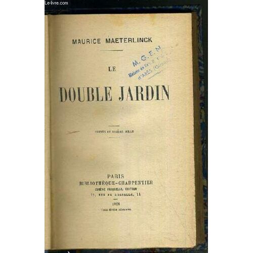 Le Double Jardin.