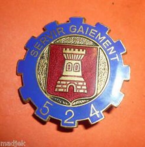 Insigne Du Train: 524 Cie Du Train, Drago