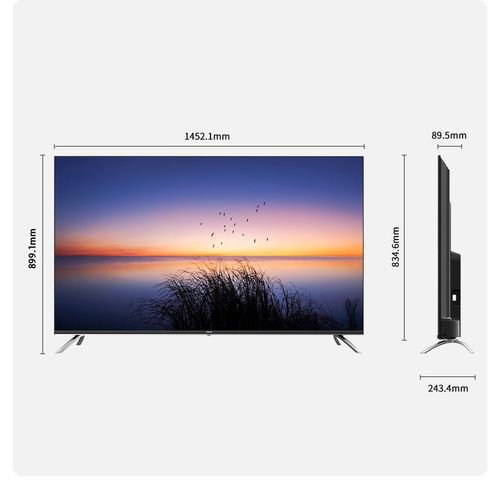 CHiQ U65H7A, 65 Pouces(165cm), Android 9.0, Smart TV, UHD, 4K, WiFi, Bluetooth, Google Play Store,Google Assistant, Chromecast bulit-in, Netflix, Video, Triple tunner, Hdmi, USB