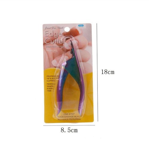 Tondeuse - Faux-Ongles En Titane En Forme De U, En Acier Inoxydable, Pour French Manucure, Accessoires Pour Professionnels, 1 Pièce 