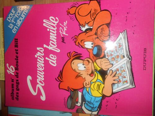 Album N° 16 Des Gags De Boule Et Bill. Souvenirs De Famille.
