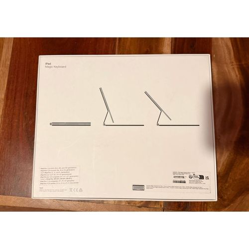 🍎 Apple Magic Keyboard pour iPad Pro 12,9" (Modèle A2261 – 3? & 4? génération) Azerty