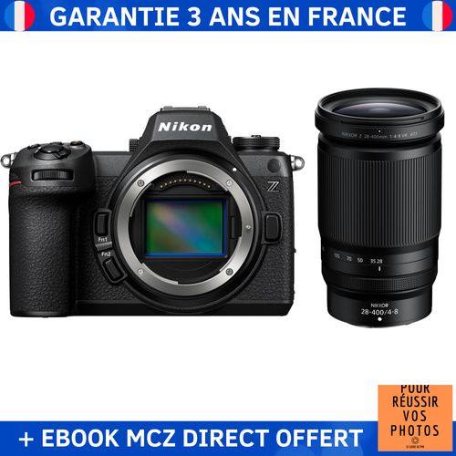 Nikon Z6 III + Z 28-400mm f/4-8 VR + Ebook '20 Techniques pour Réussir vos Photos' - Appareil Photo Hybride Nikon