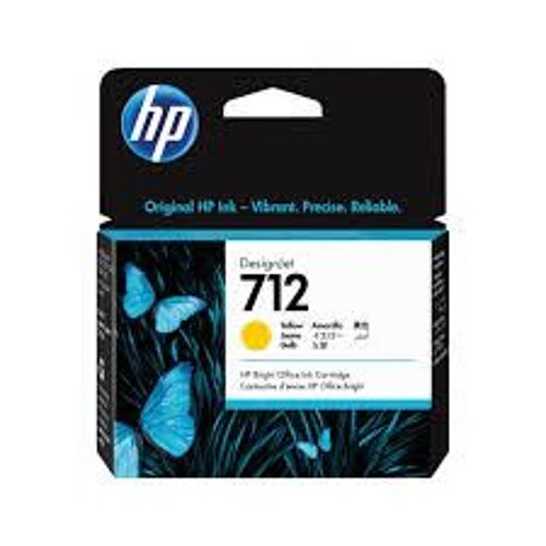 Hp Ink Cart. No. 712 Für Dj T210/t230,/t250/t630/t650 Yellow (3ed63a)