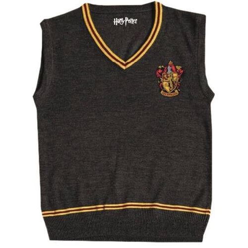 § Harry Potter - Pull Bordeaux Sans Manches Hommes Gryffondor - S