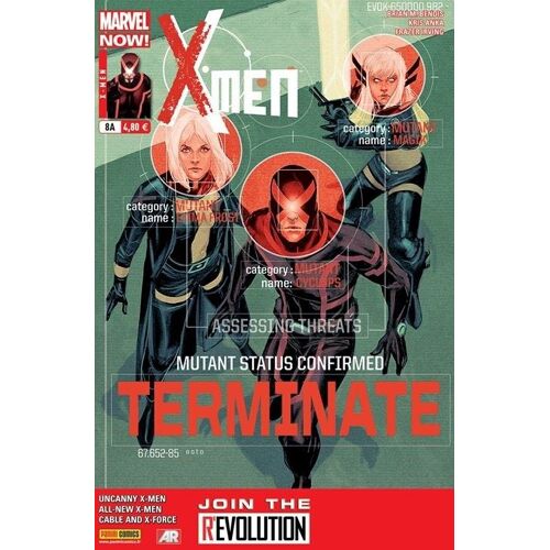 X-Men N° 8a ( Couverture A ) : " Blockbuster " ( Uncanny X-Men + All-New X-Men + Cable And X-Force ) + En Cadeau : Le Catalogue Preview D'infinity